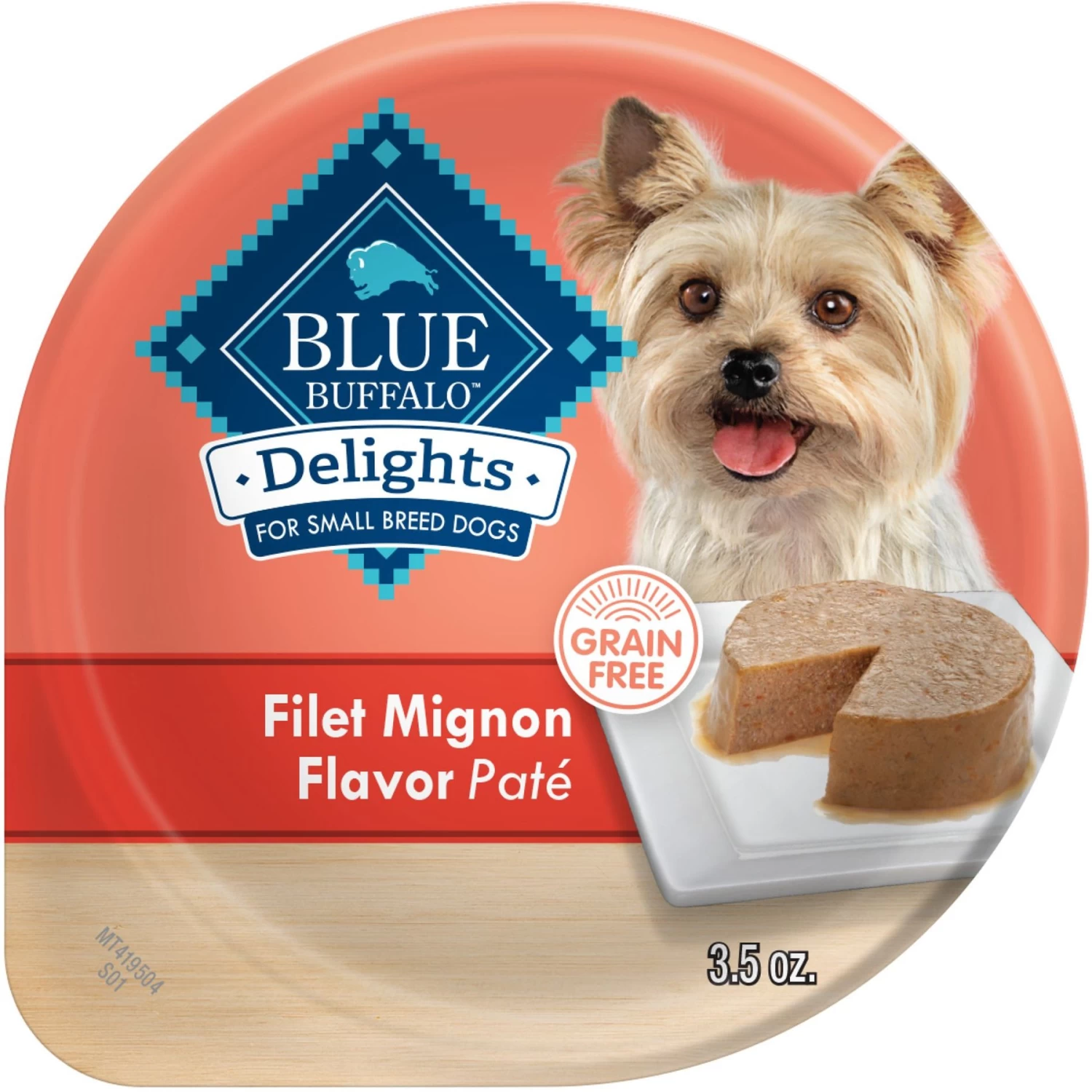 Blue Buffalo Divine Delights Filet Mignon Flavor Pate Dog Food Trays