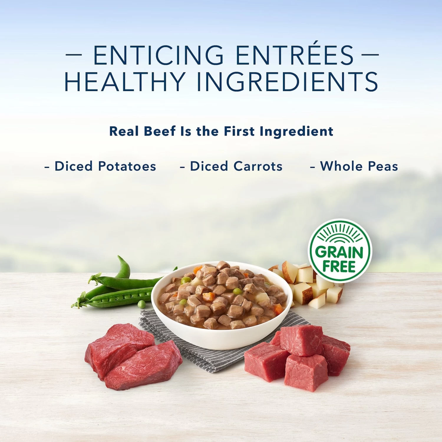 Blue Buffalo Divine Delights Gravy Variety Pack Filet Mignon & NY Strip Flavor Dog Food Trays - Image 3