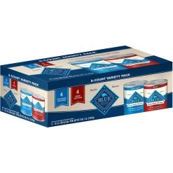 Blue Buffalo Homestyle Recipes Adult Variety Pack Chicken & Beef Dinner Canned Dog Food