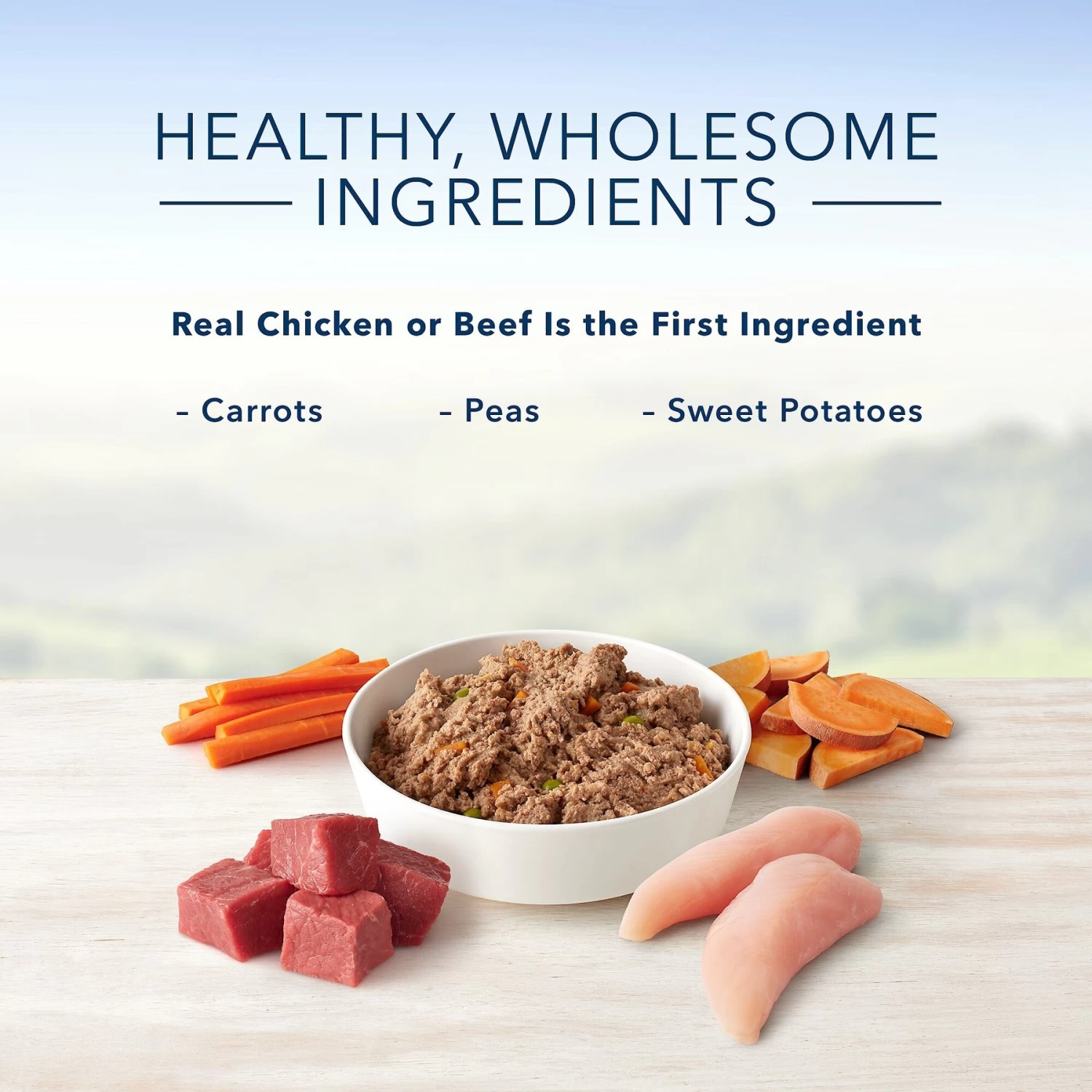 Blue Buffalo Homestyle Recipes Adult Variety Pack Chicken & Beef Dinner Canned Dog Food - Image 4