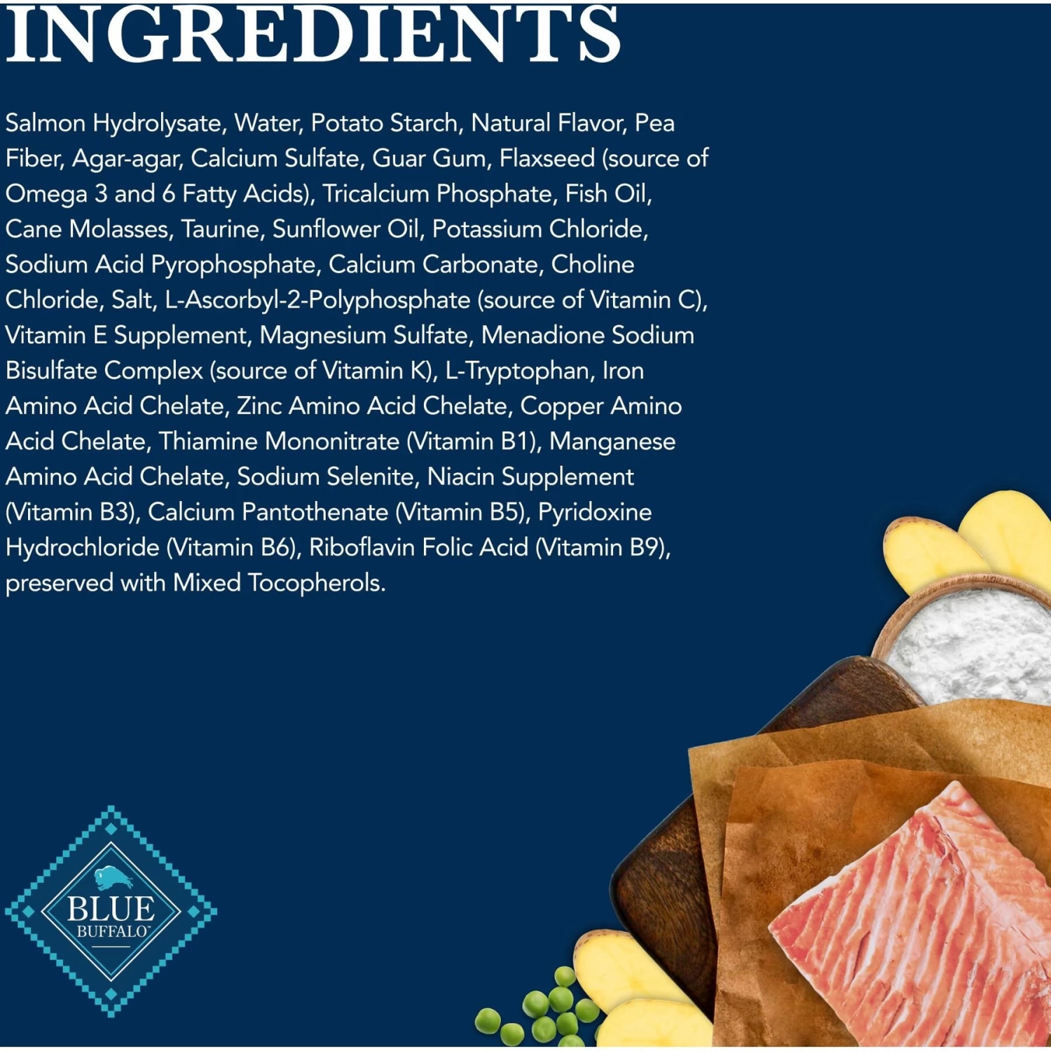 Blue Buffalo Natural Veterinary Diet HF Hydrolyzed For Food Intolerance Grain-Free Wet Cat Food - Image 6