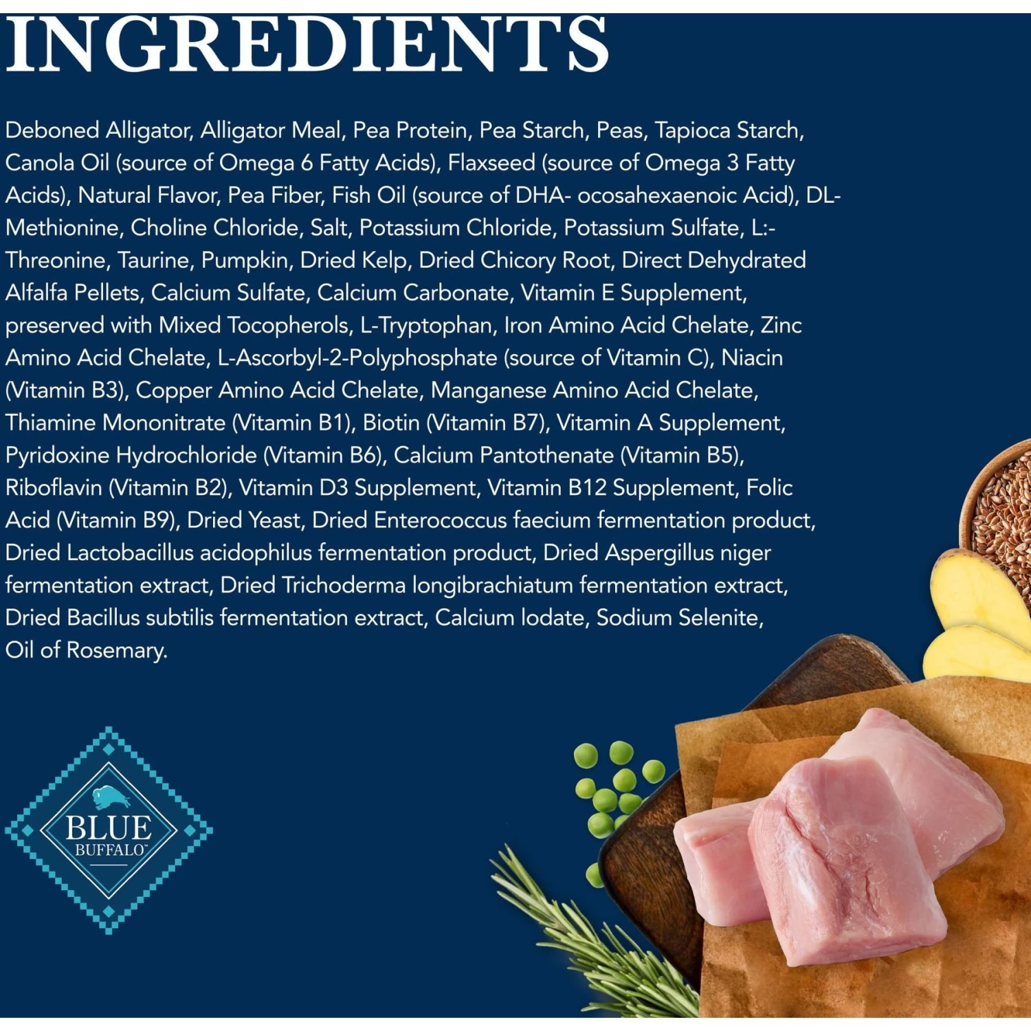 Blue Buffalo Natural Veterinary Diet NP Novel Protein Alligator Grain-Free Dry Cat Food - Image 5