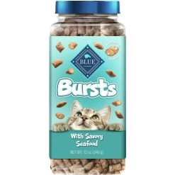 Blue Buffalo Bursts With Savory Seafood Cat Treats