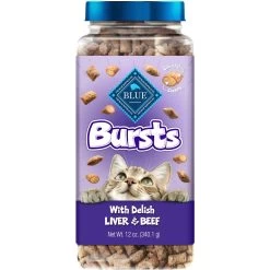 Blue Buffalo Bursts With Delish Liver & Beef Cat Treats
