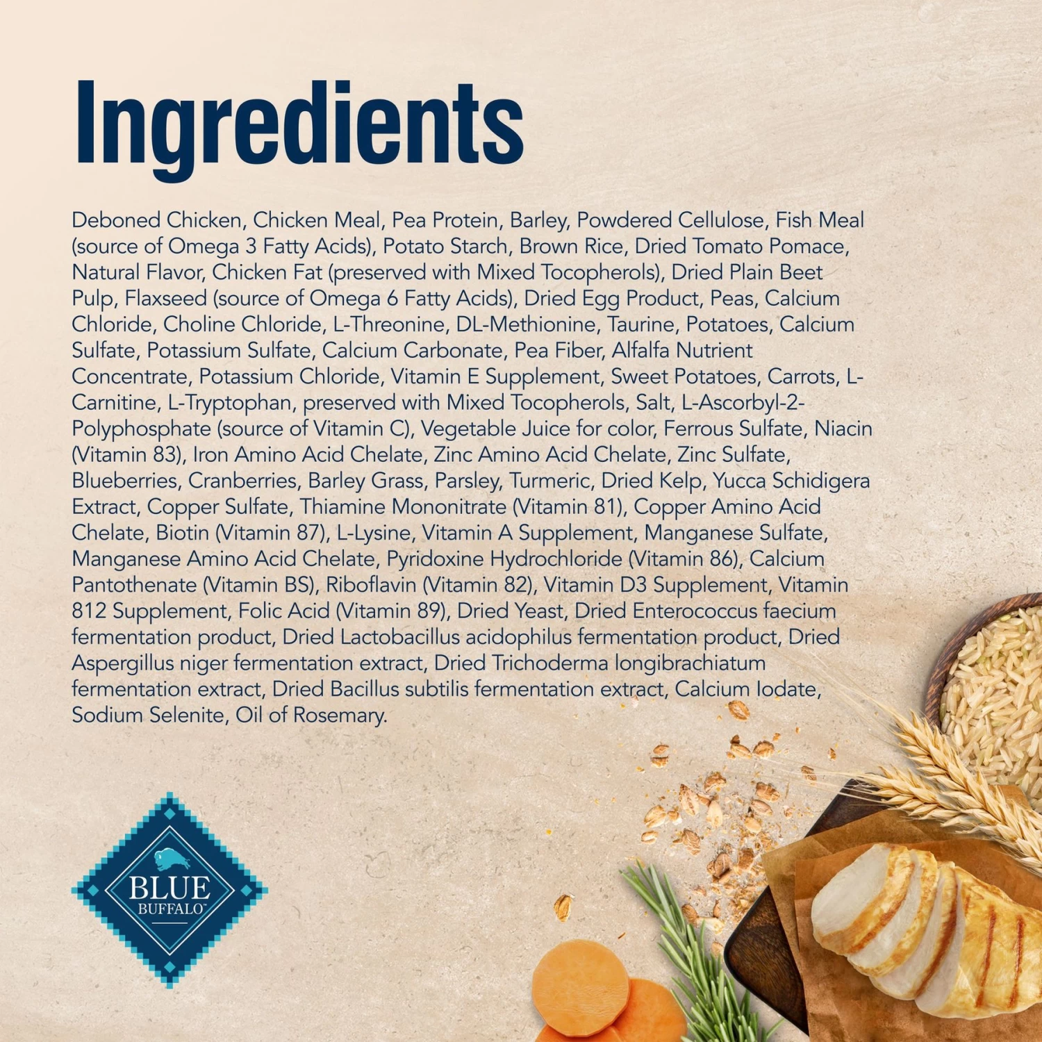 Blue Buffalo True Solutions Healthy Weight Natural Weight Control Chicken Adult Dry Cat Food - Image 5