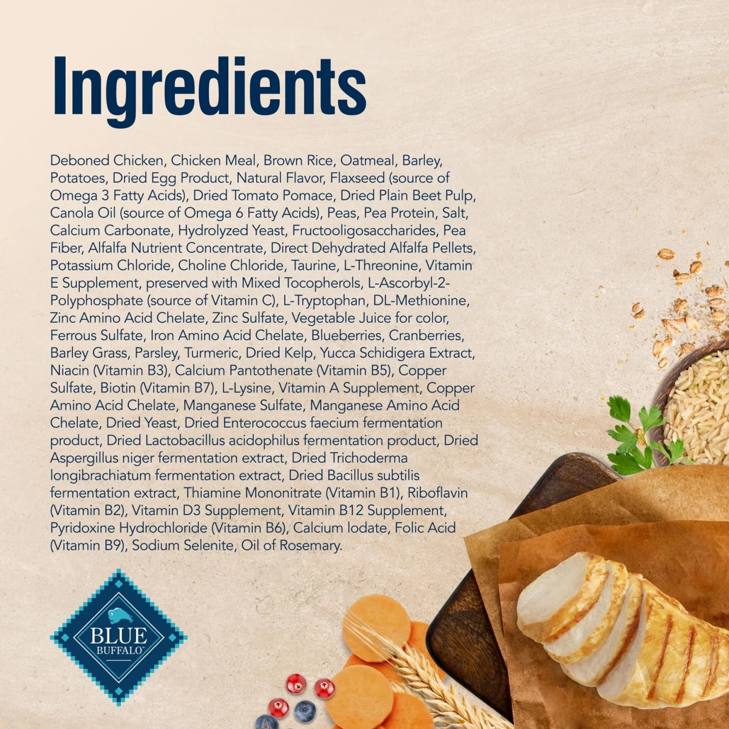 Blue Buffalo True Solutions Blissful Belly Digestive Care Formula Dry Dog Food - Image 5