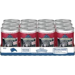 Blue Buffalo Wilderness Salmon & Chicken Grill With Oats & Barley Adult Wet Dog Food