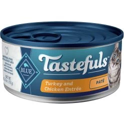 Blue Buffalo Tastefuls Turkey & Chicken Entrée Pate Wet Cat Food