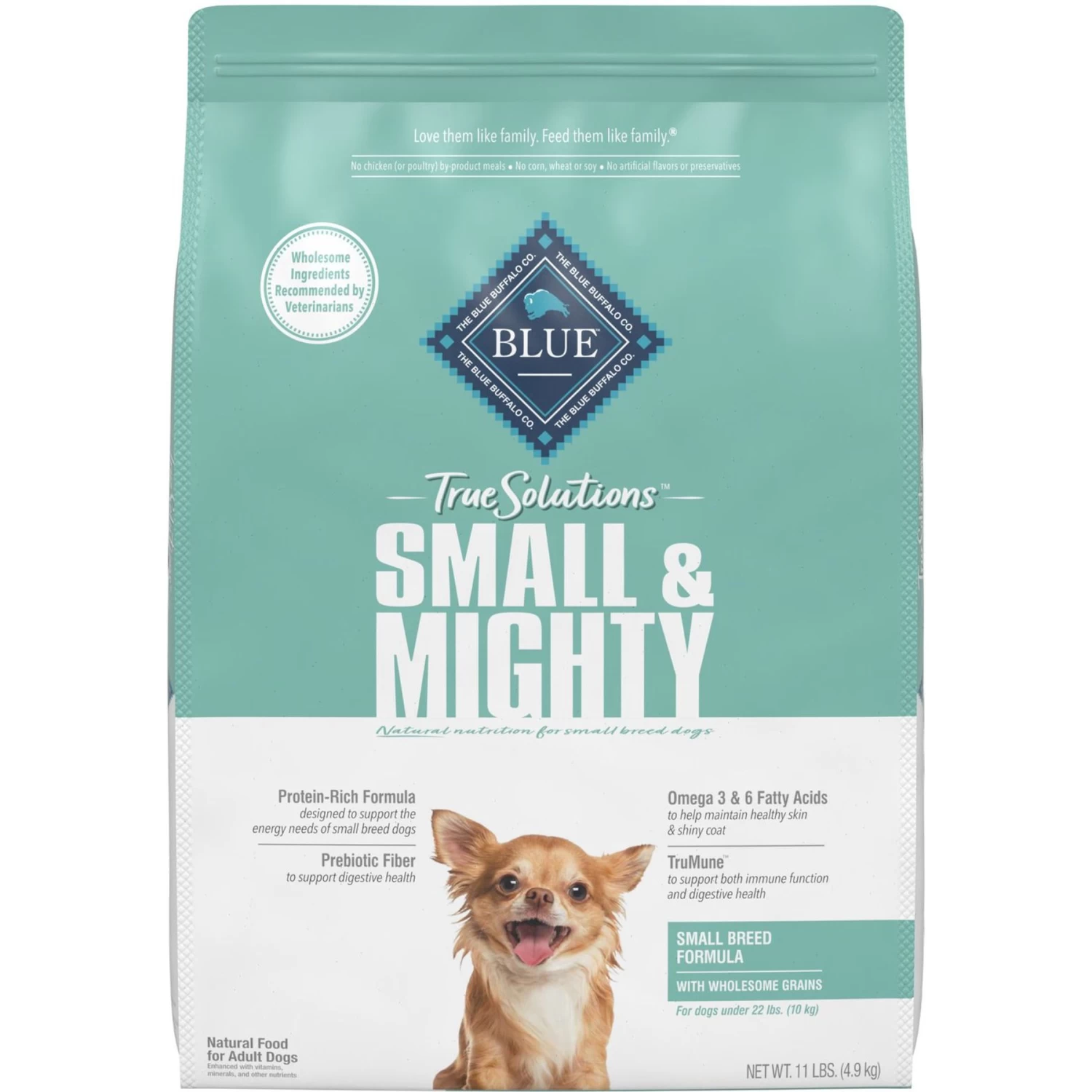 Blue Buffalo True Solutions Small & Mighty Small Breed Formula Adult Dry Dog Food
