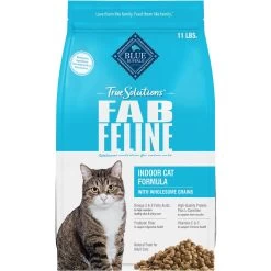 Blue Buffalo True Solutions Fab Feline Natural Indoor Cat Formula Adult Dry Cat Food