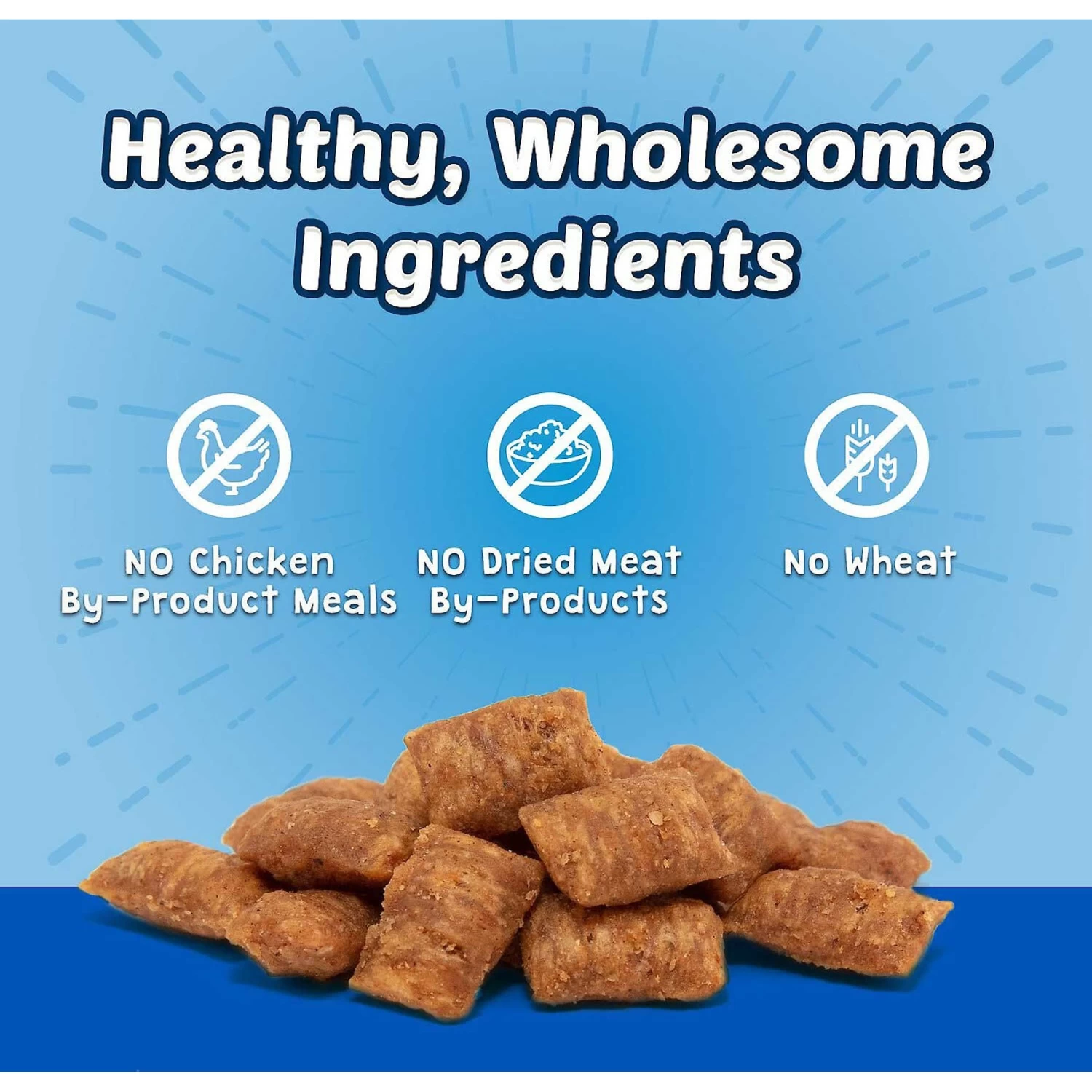 Blue Buffalo Wilderness Chicken Recipe Grain-Free Dry Cat Food & Blue Buffalo Bursts With Paw-Licken Chicken Cat Treats - Image 7