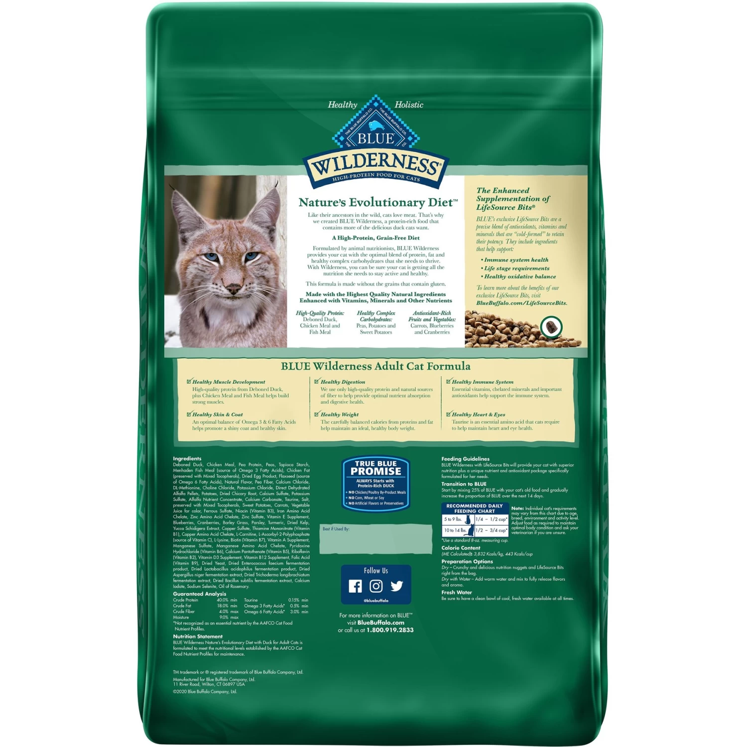 American Journey Duck Recipe Grain-Free Dry Cat Food & Blue Buffalo Wilderness Duck Recipe Grain-Free Dry Cat Food - Image 7