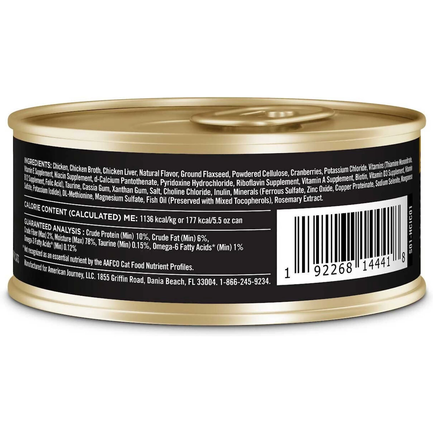 American Journey Indoor Pate Chicken Recipe Grain-Free Canned Cat Food, 5.5-oz, Case Of 24 & Blue Buffalo Freedom Indoor Adult Chicken Recipe Grain-Free Canned Cat Food - Image 3