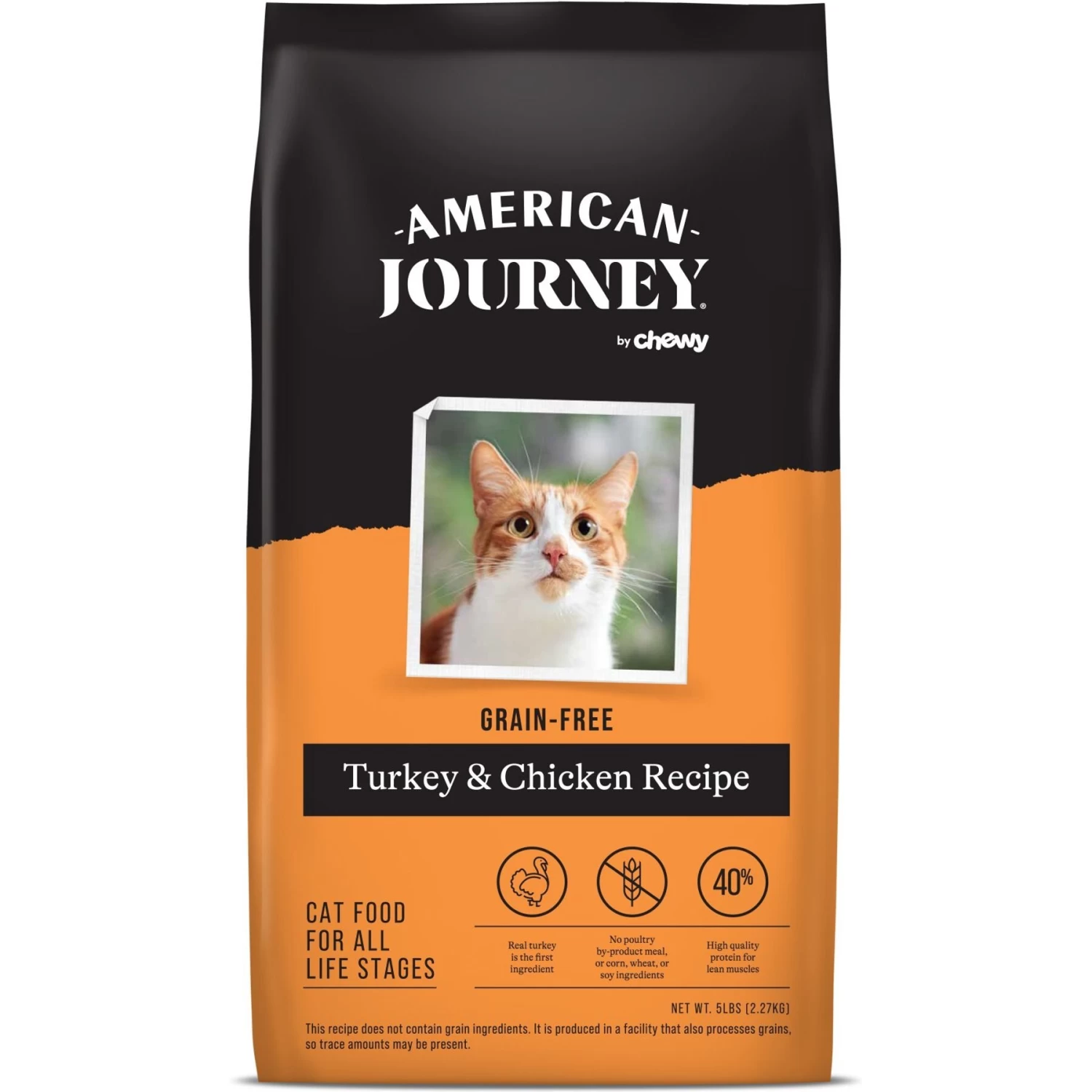 American Journey Turkey & Chicken Recipe Grain-Free Dry Cat Food & Blue Buffalo Wilderness Chicken Recipe Grain-Free Dry Cat Food - Image 2