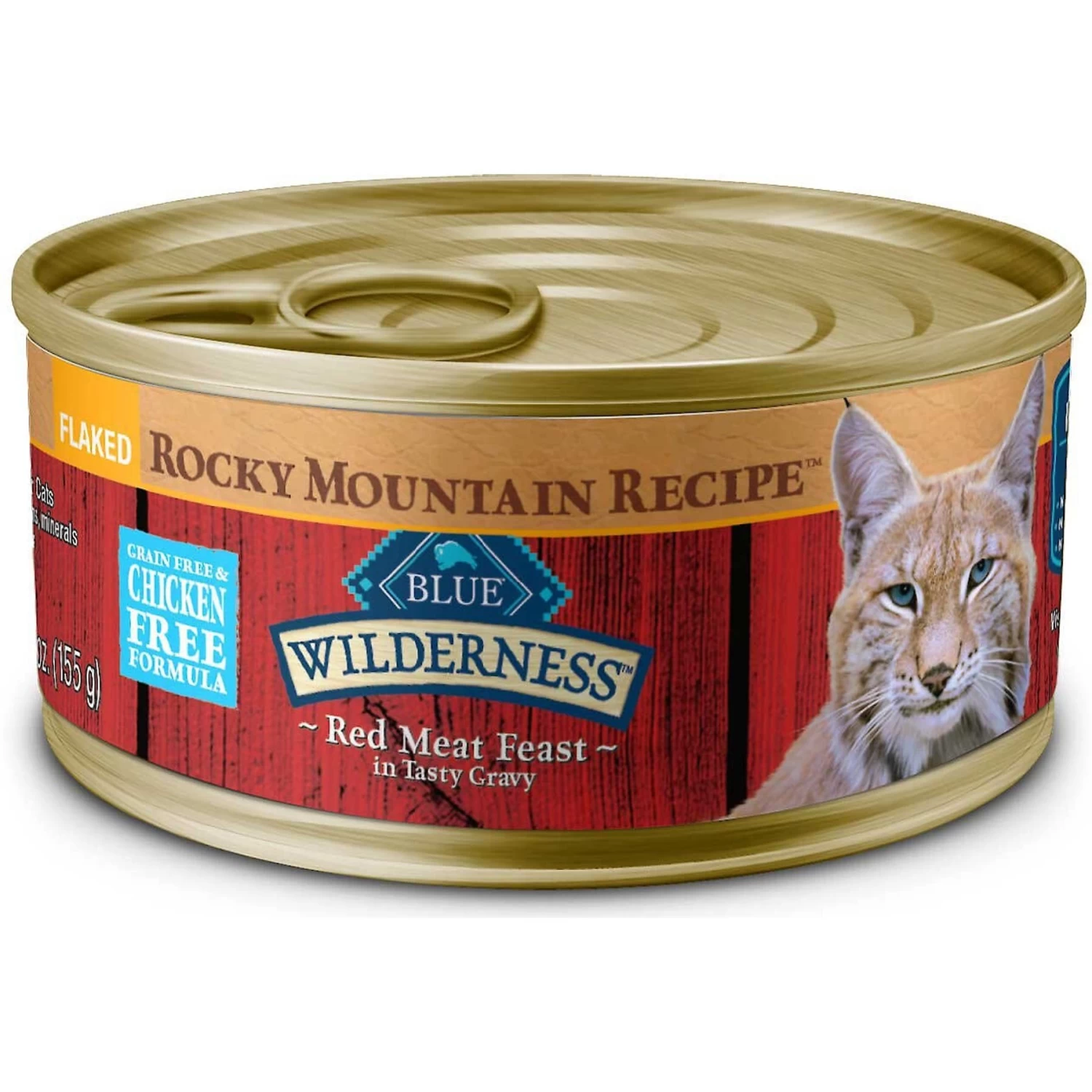 Blue Buffalo Wilderness Rocky Mountain Recipe Flaked Red Meat Feast Adult Grain-Free Canned Cat Food & Blue Buffalo Wilderness Rocky Mountain Recipe Flaked Trout Feast Adult Grain-Free Canned Cat Food - Image 2