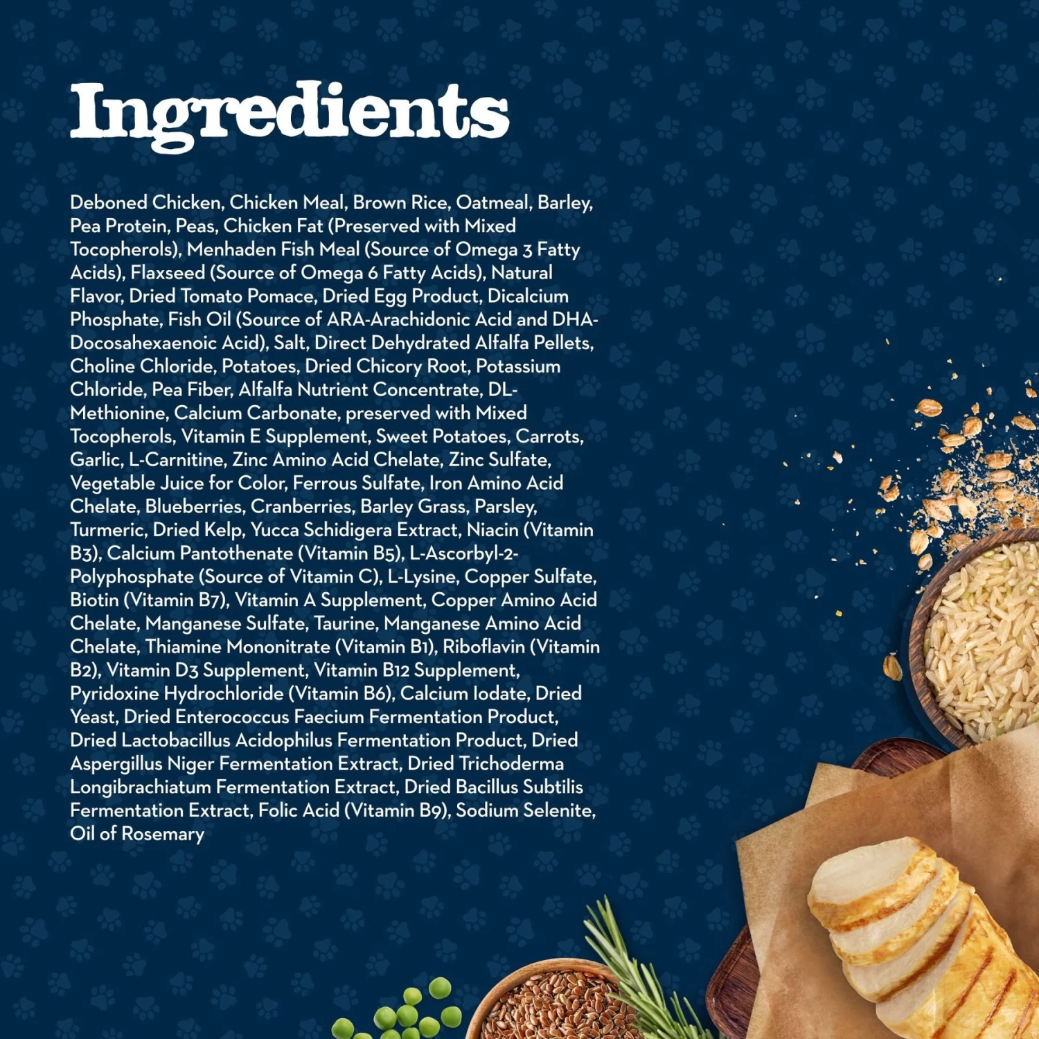 Blue Buffalo Baby Blue Large Breed Healthy Growth Formula Natural Chicken & Brown Rice Recipe Puppy Dry Food, 24-lb Bag - Image 5