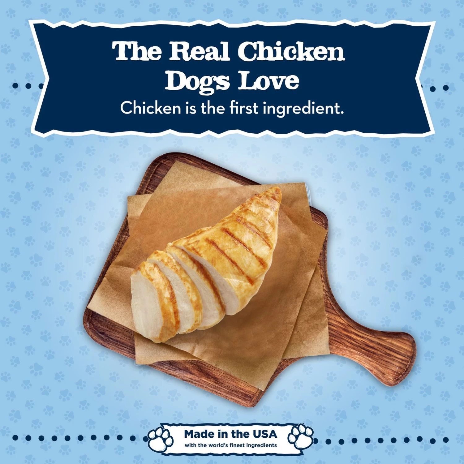 Blue Buffalo Baby Blue Small Breed Healthy Growth Formula Natural Chicken & Oatmeal Rice Recipe Puppy Dry Food, 4-lb Bag - Image 3