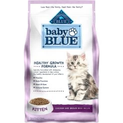 Blue Buffalo Baby Blue Healthy Growth Formula Natural Chicken & Brown Rice Recipe Kitten Dry Food