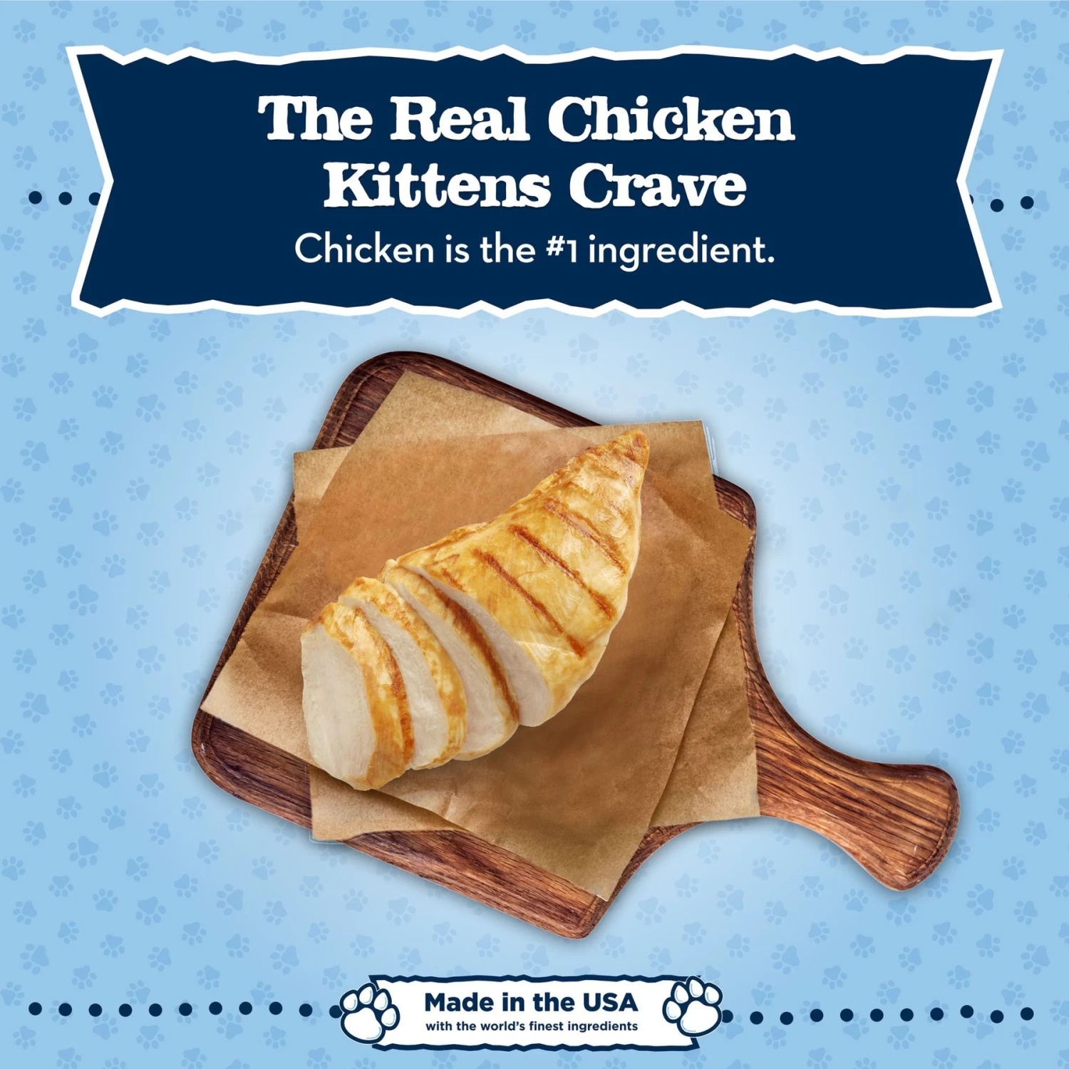 Blue Buffalo Baby Blue Healthy Growth Formula Natural Chicken & Brown Rice Recipe Kitten Dry Food - Image 3