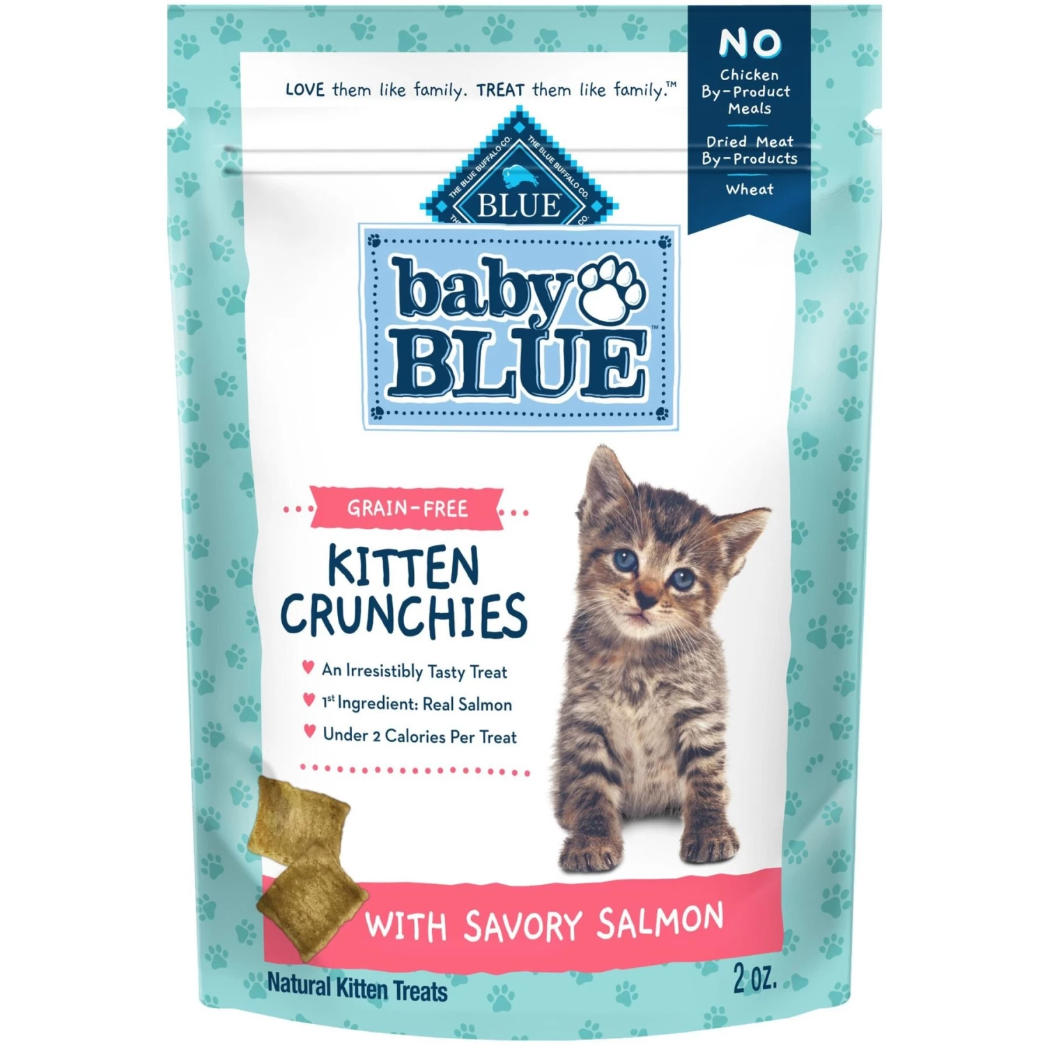 Blue Buffalo Baby Blue Savory Salmon Kitten Treats, 2-oz Bag