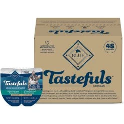Blue Buffalo Tastefuls Spoonless Singles White Fish & Tuna Entree Pate Adult Cat Food
