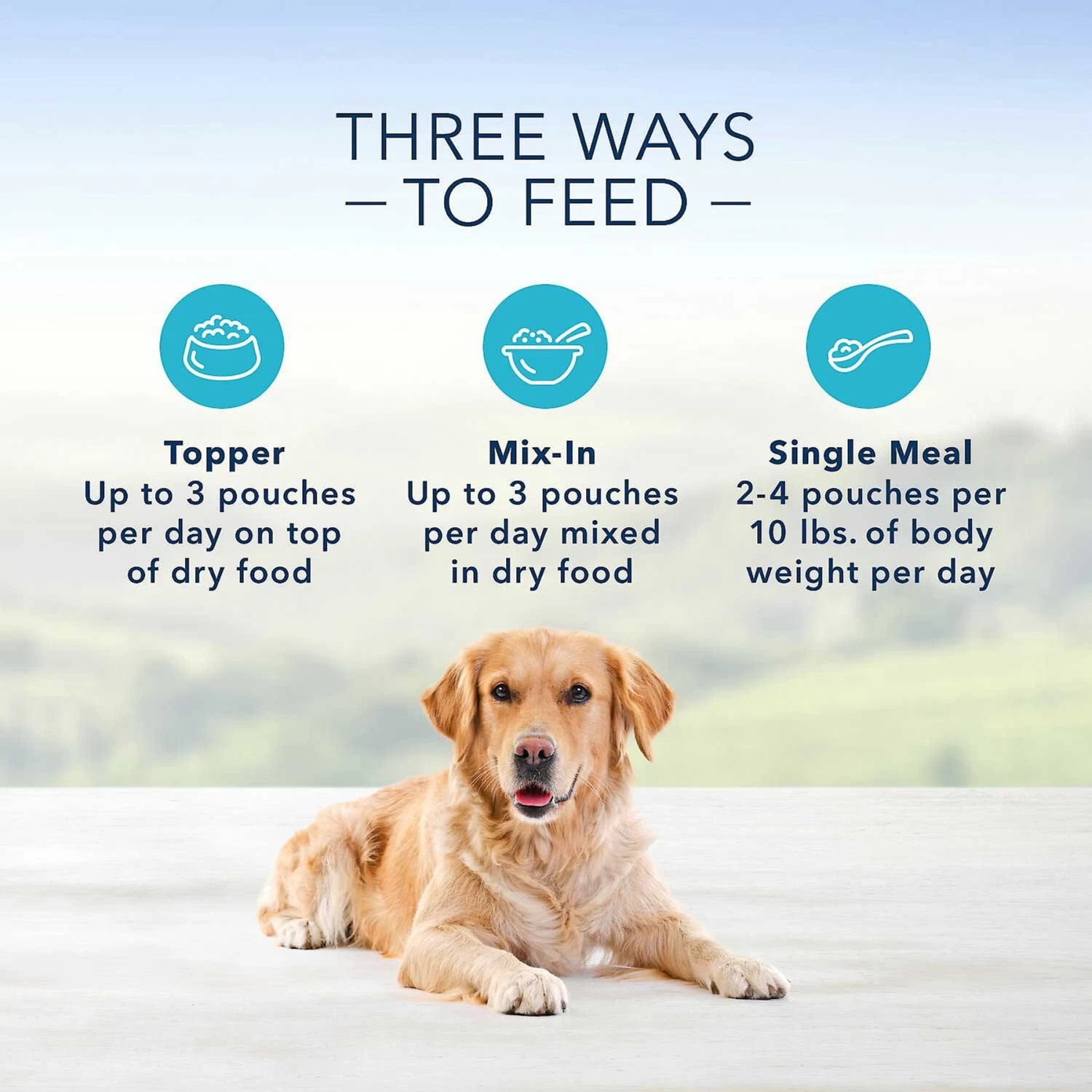 Blue Buffalo Delectables Chicken & Beef Dinner Variety Pack Grain-Free Wet Dog Food Topper, 3-oz Pouches, Case Of 12 & Blue Buffalo Wilderness Trail Toppers Wild Cuts Variety Pack Chunky Chicken & Beef Bites In Gravy Grain-Free Dog Food Topper, 3-oz, Pouch Of 12 - Image 6