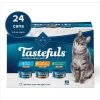 Blue Buffalo Tastefuls Chicken & Pate Cat Food, 5.5-oz Can, 24 Count