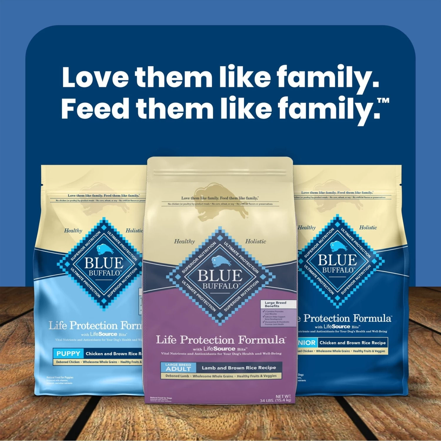 Blue Buffalo Life Protection Formula Large Breed Adult Lamb & Brown Rice Recipe Dry Dog Food - Image 9
