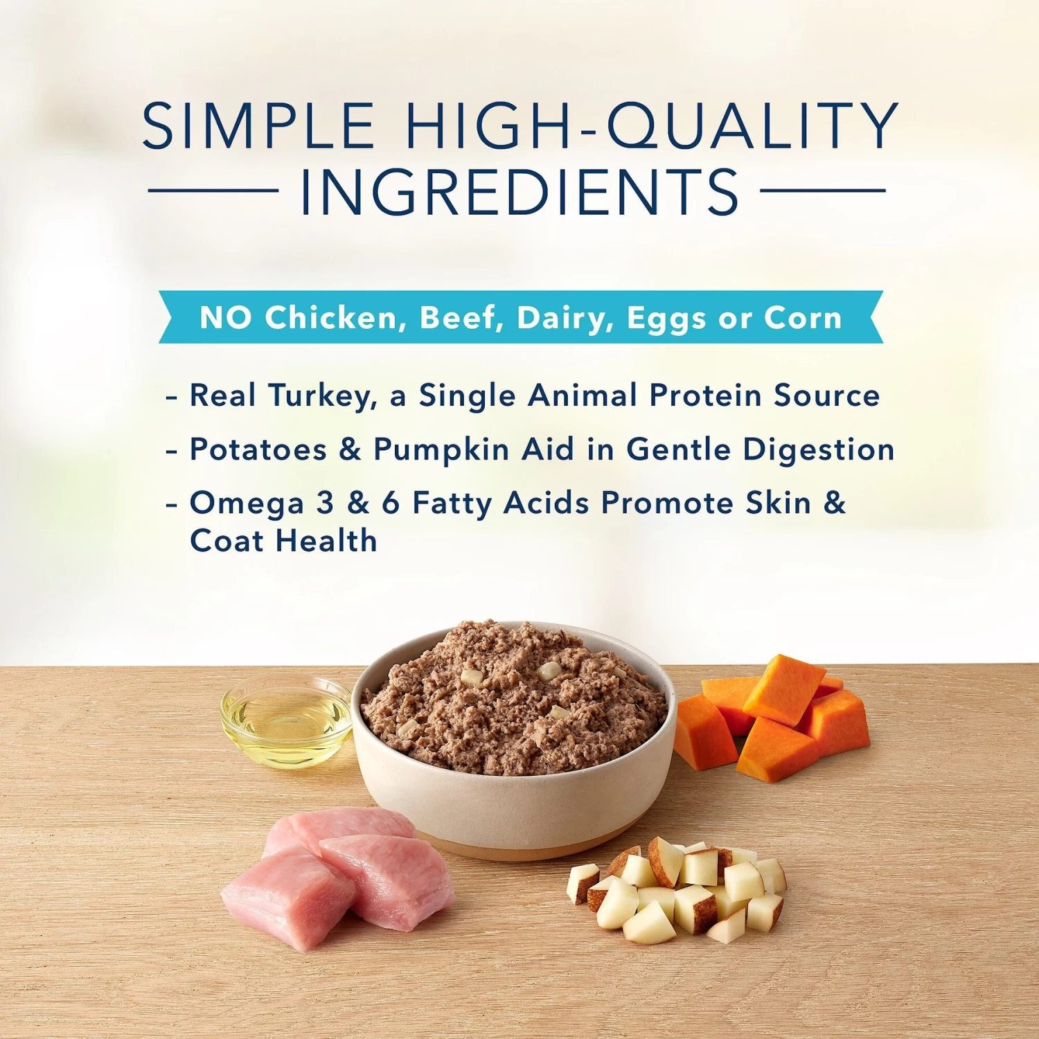 Blue Buffalo Basics Skin & Stomach Care Grain-Free Formula Turkey & Potato Recipe Adult Dry Dog Food & Blue Buffalo Basics Skin & Stomach Care Grain-Free Turkey & Potato Recipe Canned Dog Food - Image 6