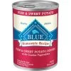 Blue Buffalo Homestyle Recipe Fish & Sweet Potato Dinner With Garden Vegetables Canned Dog Food