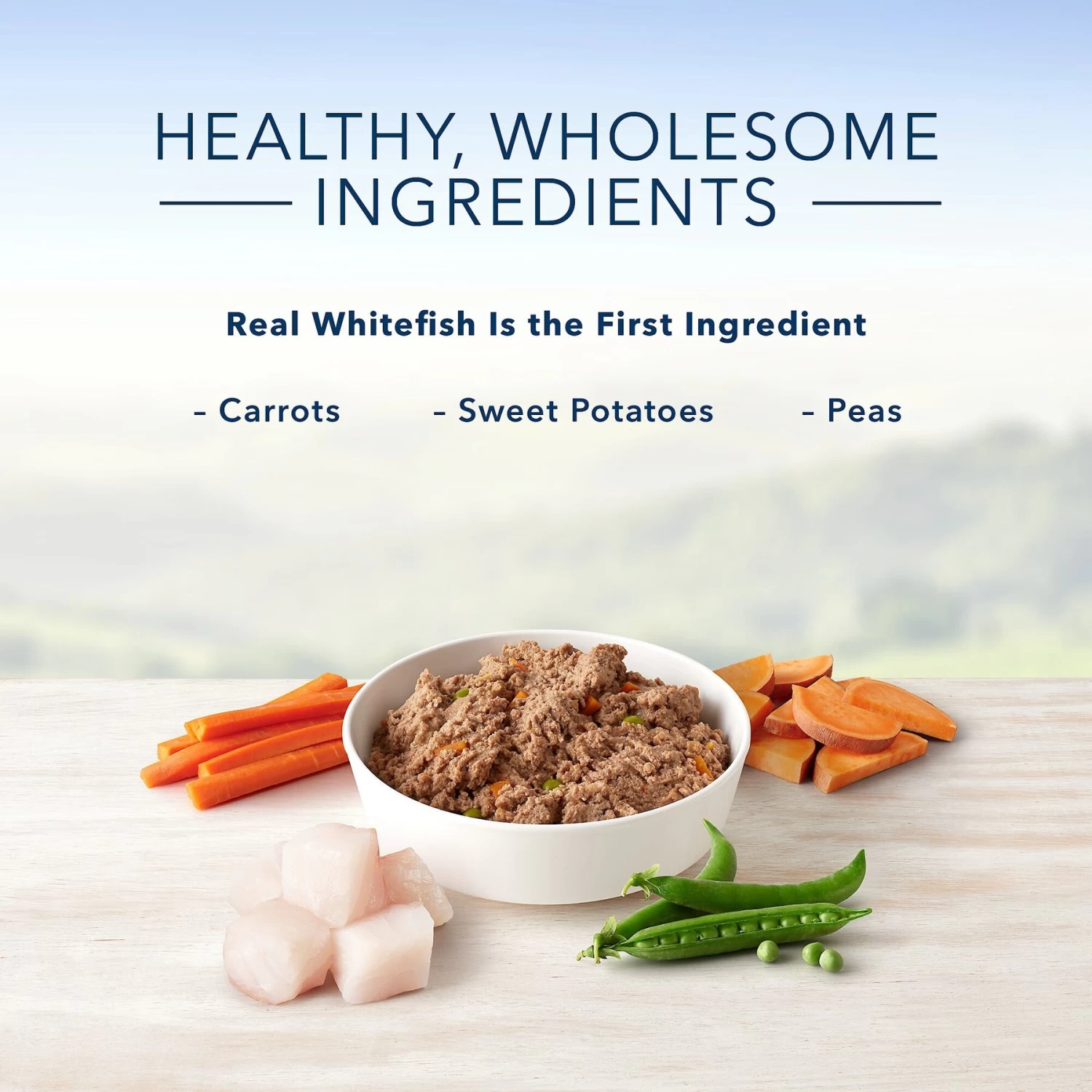 Blue Buffalo Homestyle Recipe Fish & Sweet Potato Dinner With Garden Vegetables Canned Dog Food - Image 4