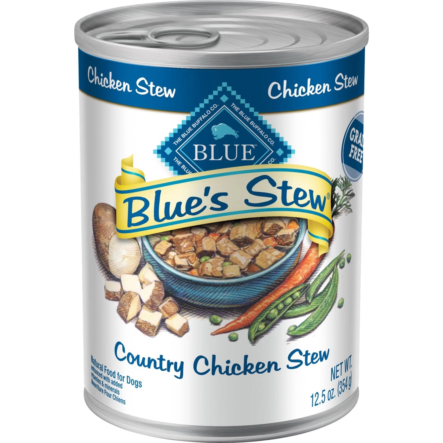 Blue Buffalo Blue's Country Chicken Stew Grain-Free Canned Dog Food
