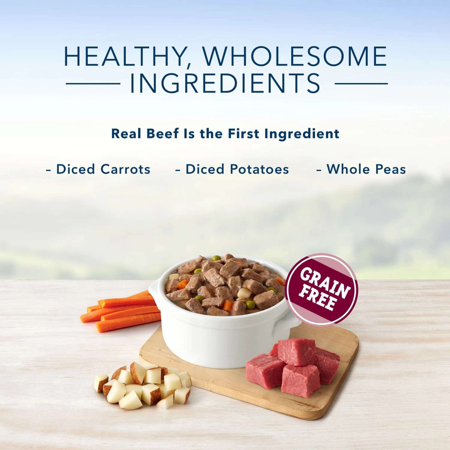 Blue Buffalo Blue's Hearty Beef Stew Grain-Free Canned Dog Food - Image 3