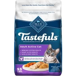 Blue Buffalo Tastefuls Active Natural Chicken Adult Dry Cat Food