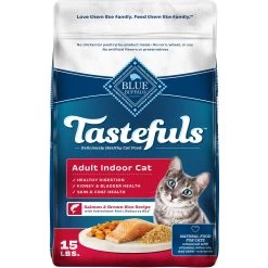 Blue Buffalo Tastefuls Indoor Natural Salmon & Brown Rice Adult Dry Cat Food