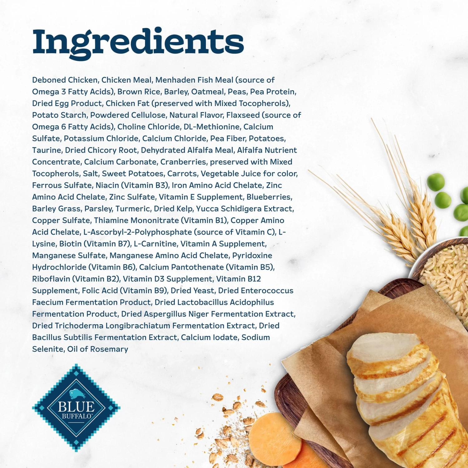 Blue Buffalo Tastefuls Chicken Indoor Natural Adult Dry Cat Food - Image 5