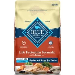 Blue Buffalo Life Protection Formula Large Breed Senior Chicken & Brown Rice Recipe Dry Dog Food