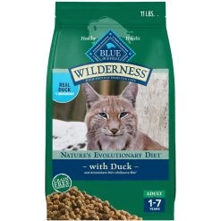 Blue Buffalo Wilderness Duck Recipe Grain-Free Dry Cat Food