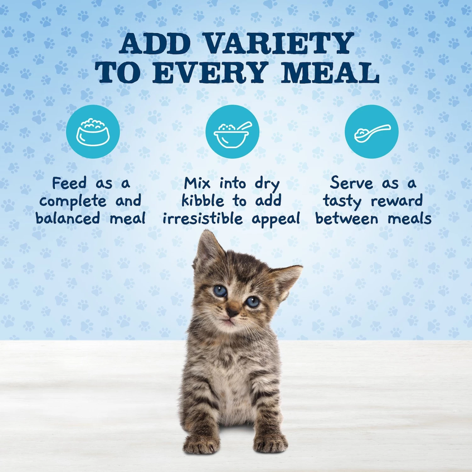 Blue Buffalo Baby Blue Healthy Growth Formula Grain-Free High Protein Variety Pack Kitten Wet Food, 3-oz Can, Case Of 6 - Image 3