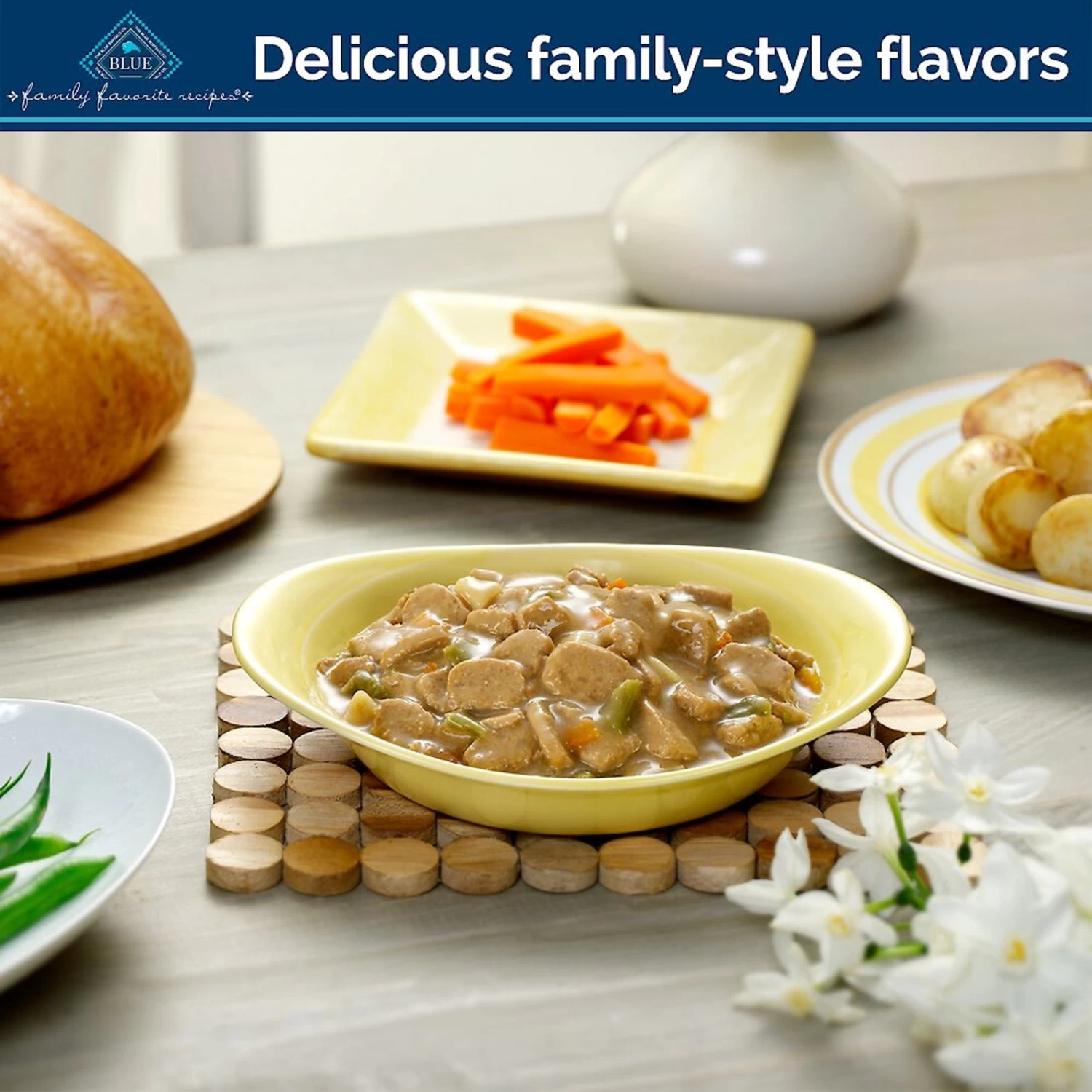 Blue Buffalo Family Favorite Grain-Free Recipes Sunday Chicken Dinner Canned Dog Food - Image 2