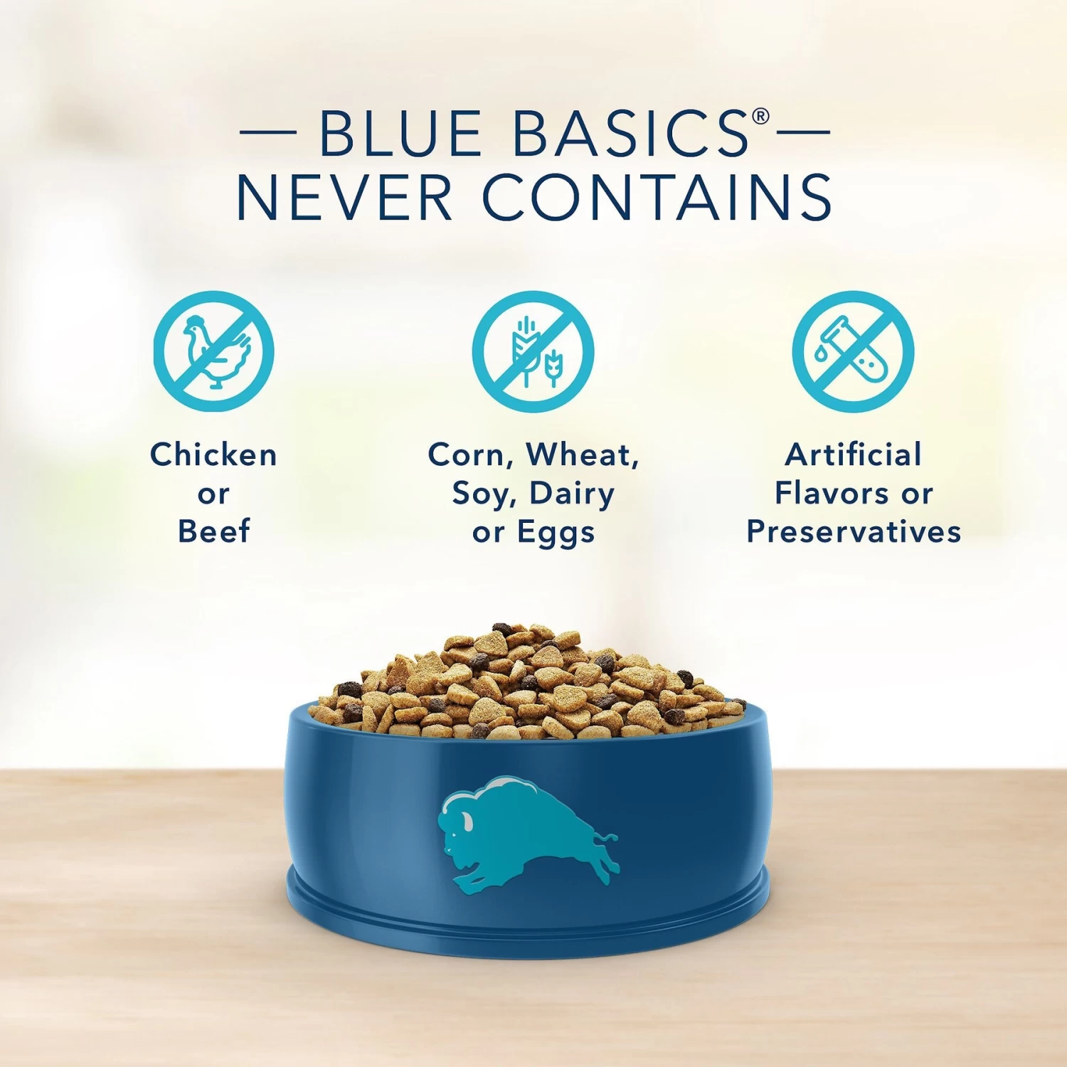 Blue Buffalo Basics Skin & Stomach Care Healthy Weight Turkey & Potato Recipe Adult Dry Dog Food - Image 7