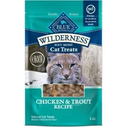 Blue Buffalo Wilderness Chicken & Trout Grain-Free Cat Treats
