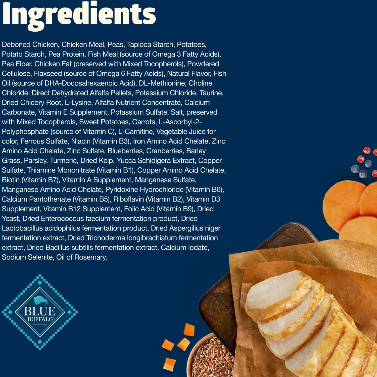 Blue Buffalo Freedom Indoor Mature Chicken Recipe Grain-Free Dry Cat Food - Image 4