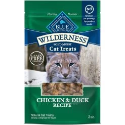Blue Buffalo Wilderness Chicken & Duck Grain-Free Cat Treats