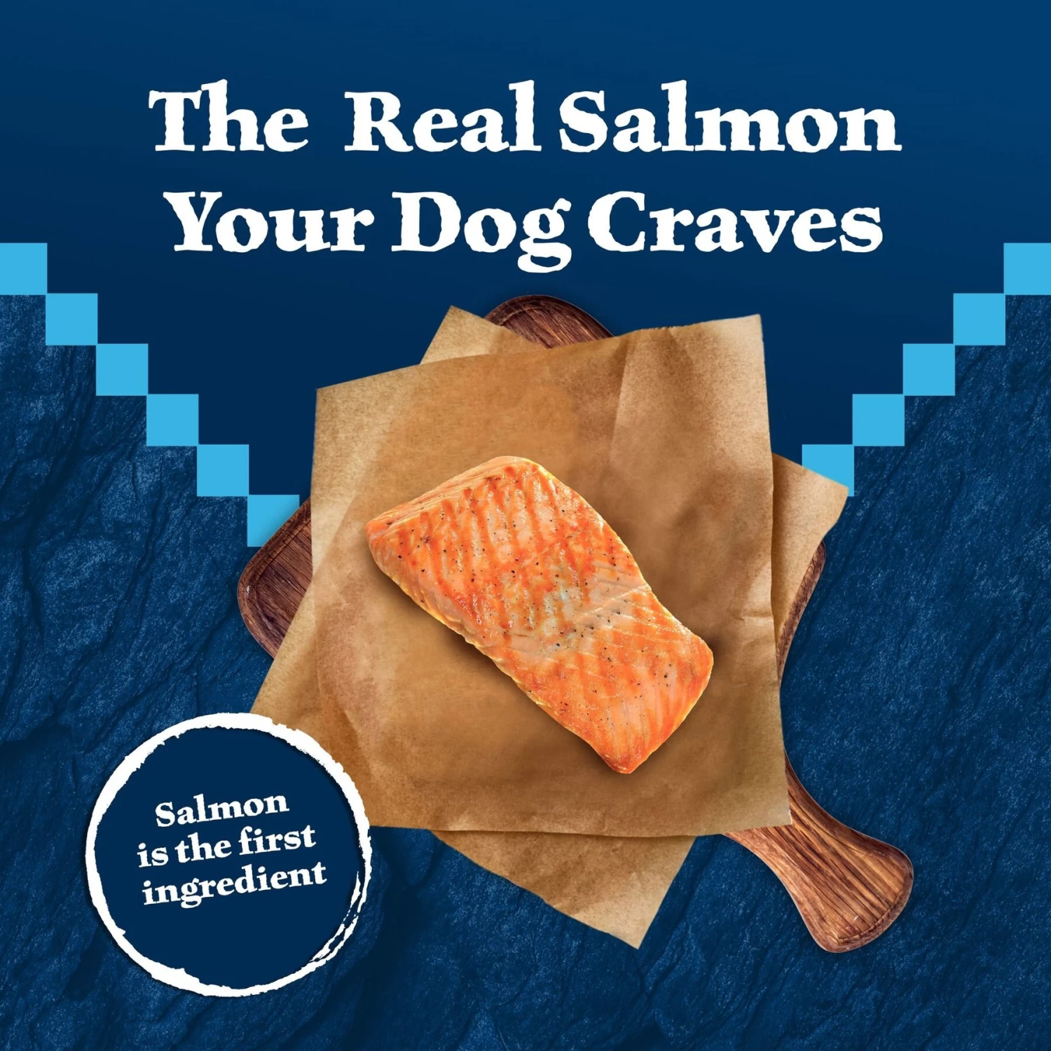 Blue Buffalo Wilderness Adult High Protein Natural Salmon & Wholesome Grains Dry Dog Food - Image 3