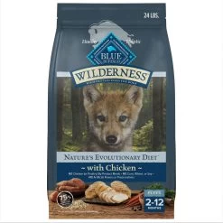 Blue Buffalo Wilderness Puppy High Protein Natural Chicken & Wholesome Grains Dry Dog Food