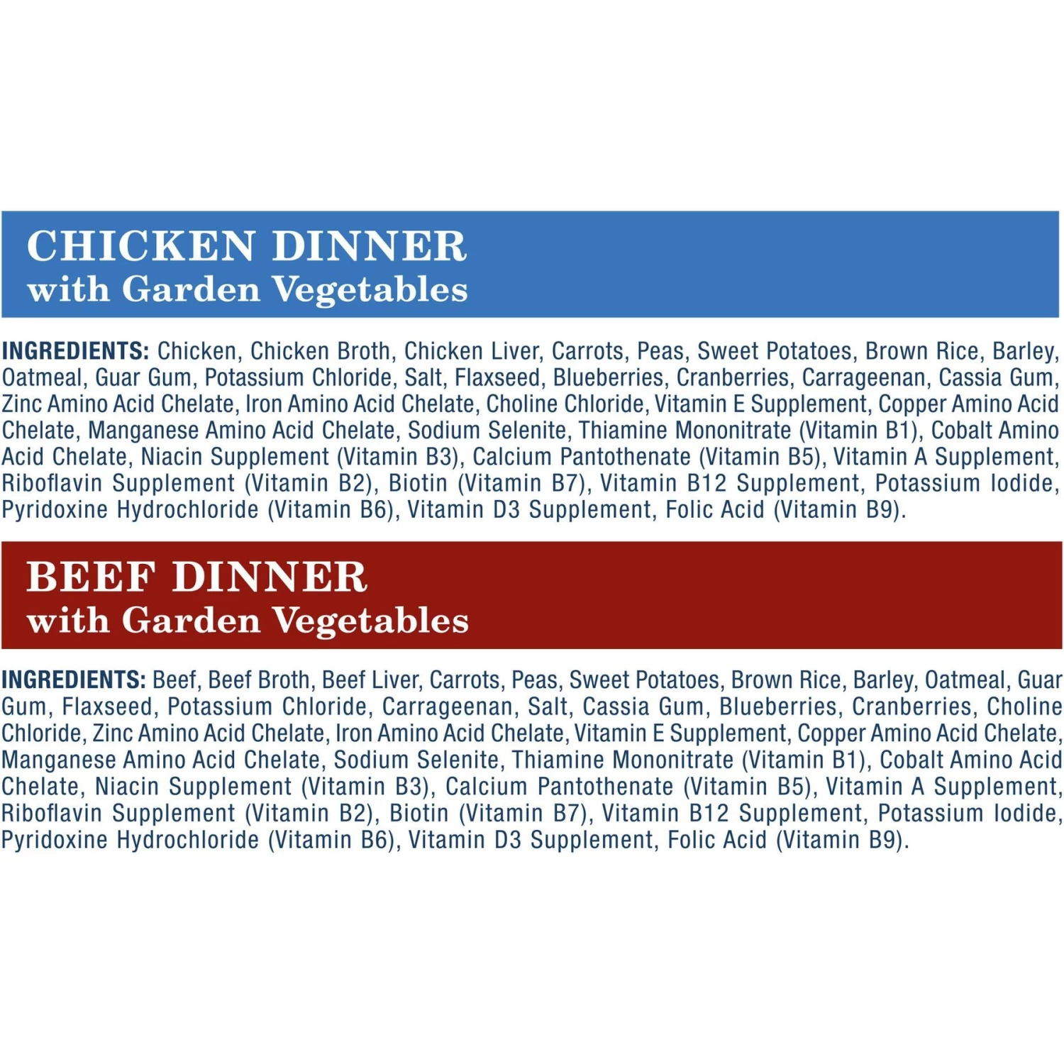 Blue Buffalo Homestyle Recipe Chicken & Beef Wet Dog Food - Image 2