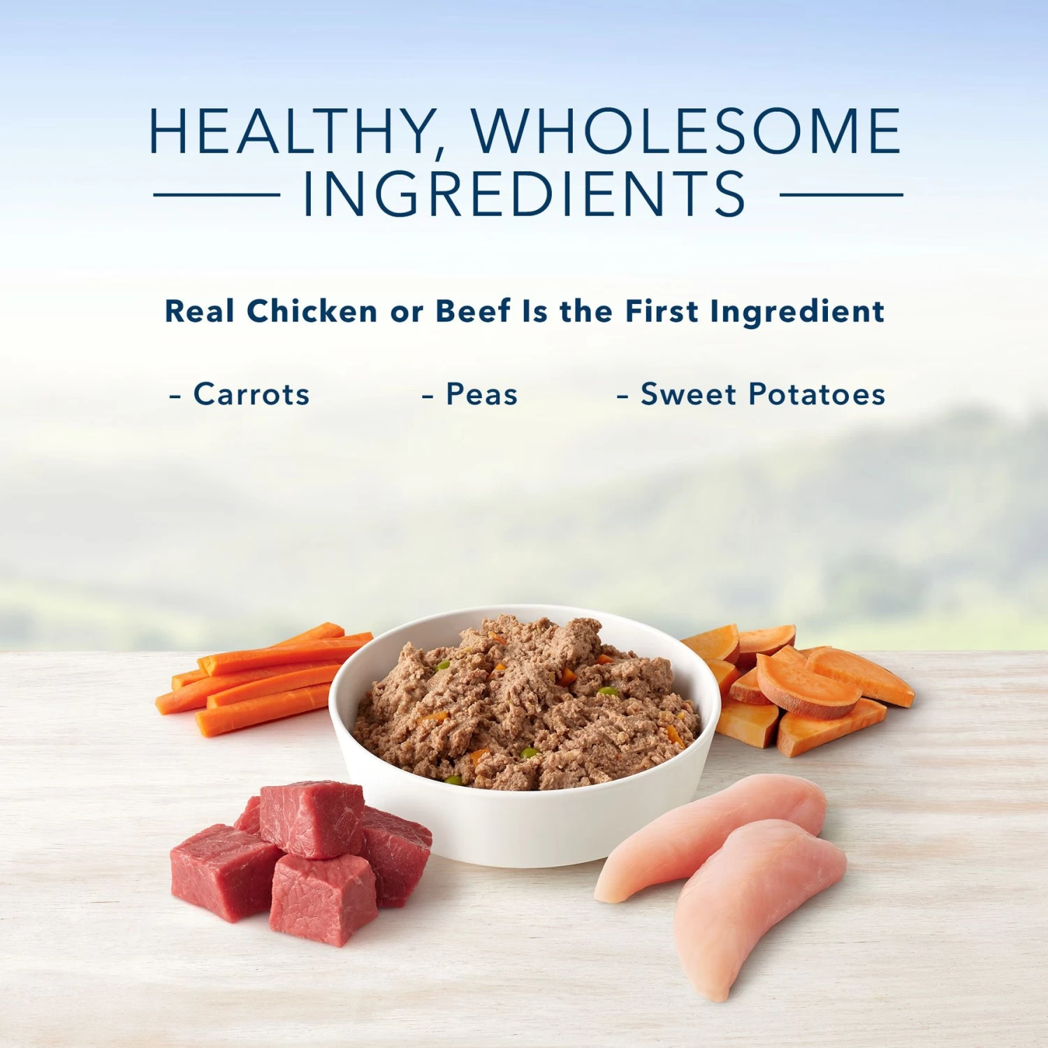 Blue Buffalo Homestyle Recipe Chicken & Beef Wet Dog Food - Image 3