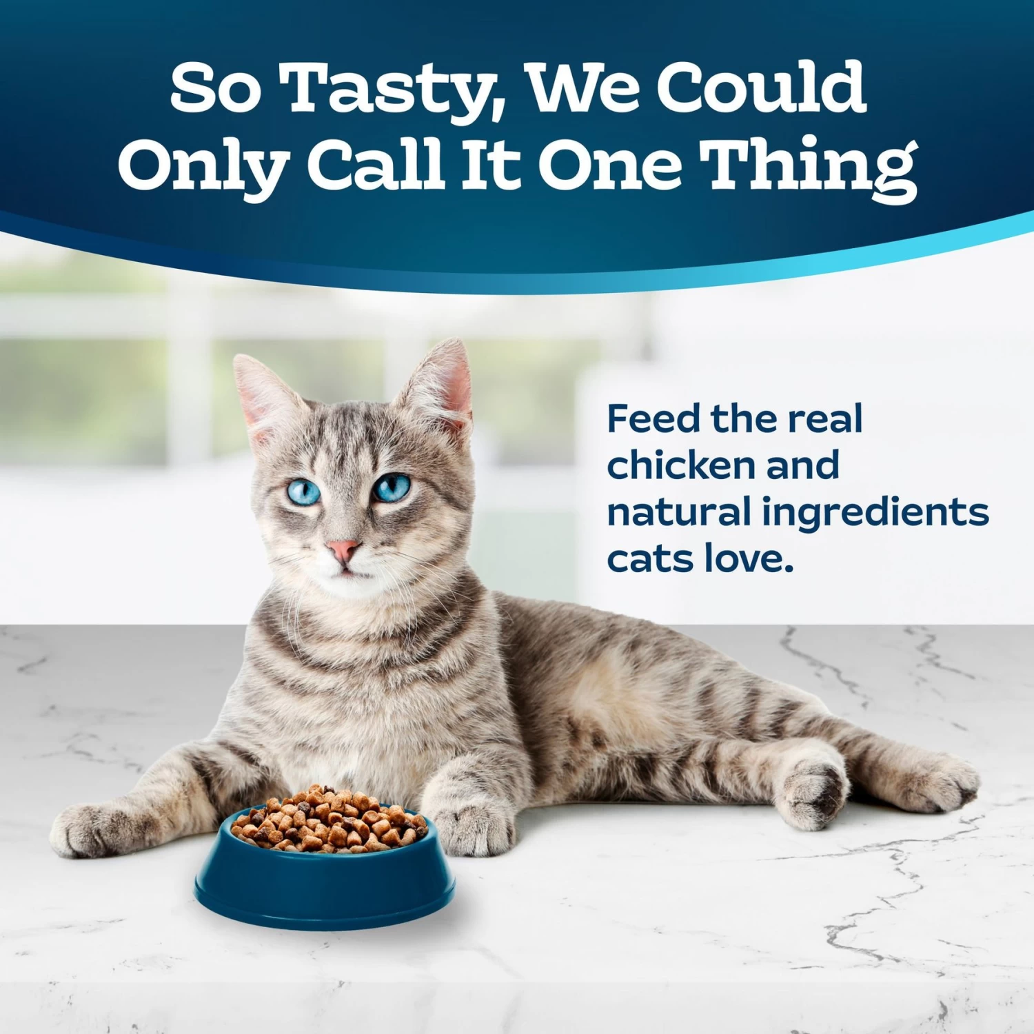 Blue Buffalo Tastefuls Hairball Control Natural Chicken & Brown Rice Recipe Adult Dry Cat Food - Image 3