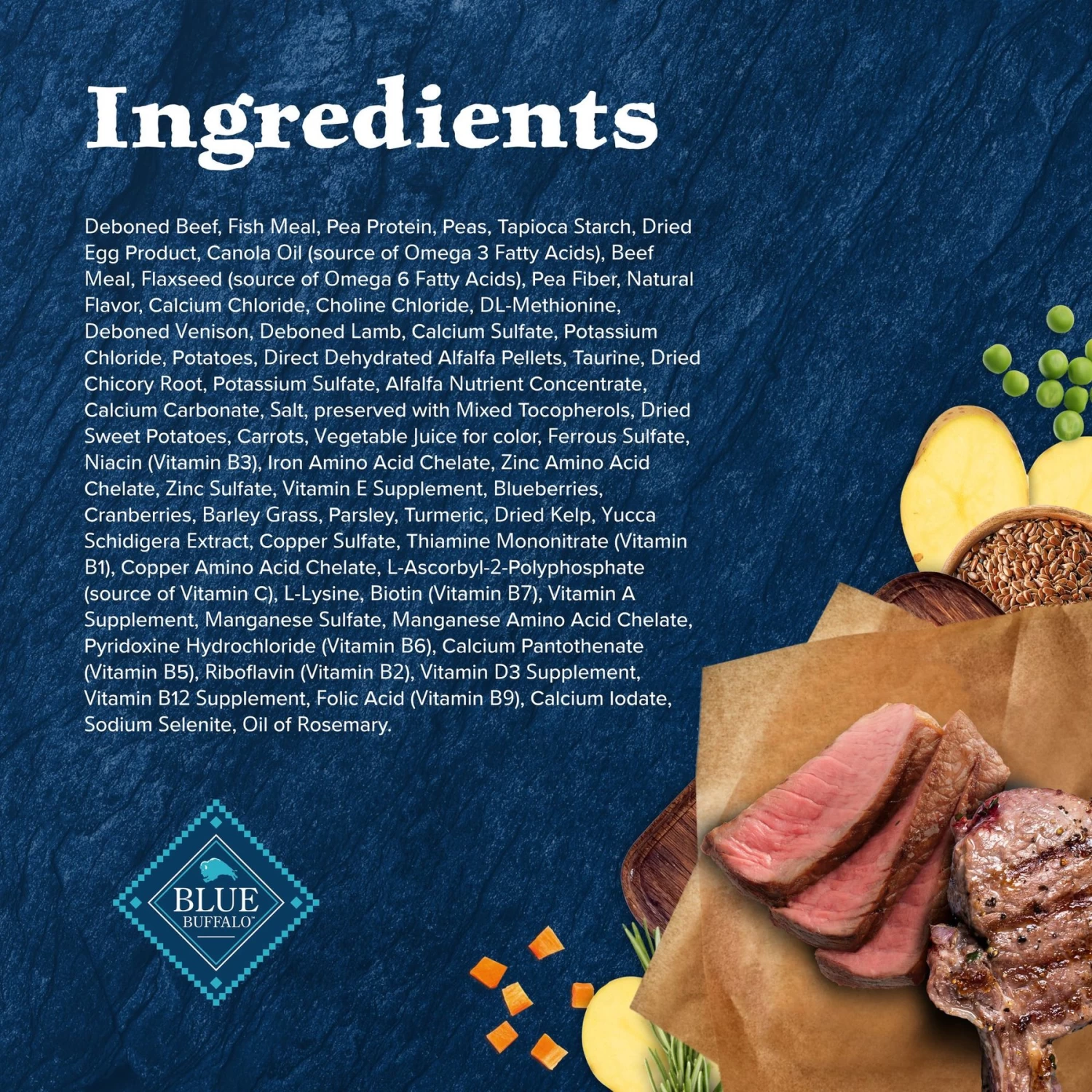 Blue Buffalo Wilderness Rocky Mountain Recipe With Red Meat Adult Grain-Free Dry Cat Food - Image 4